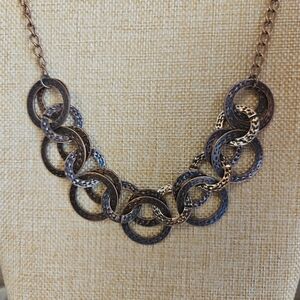 Paparazzi Treasure Tease Elegant Copper Chain Link Necklace